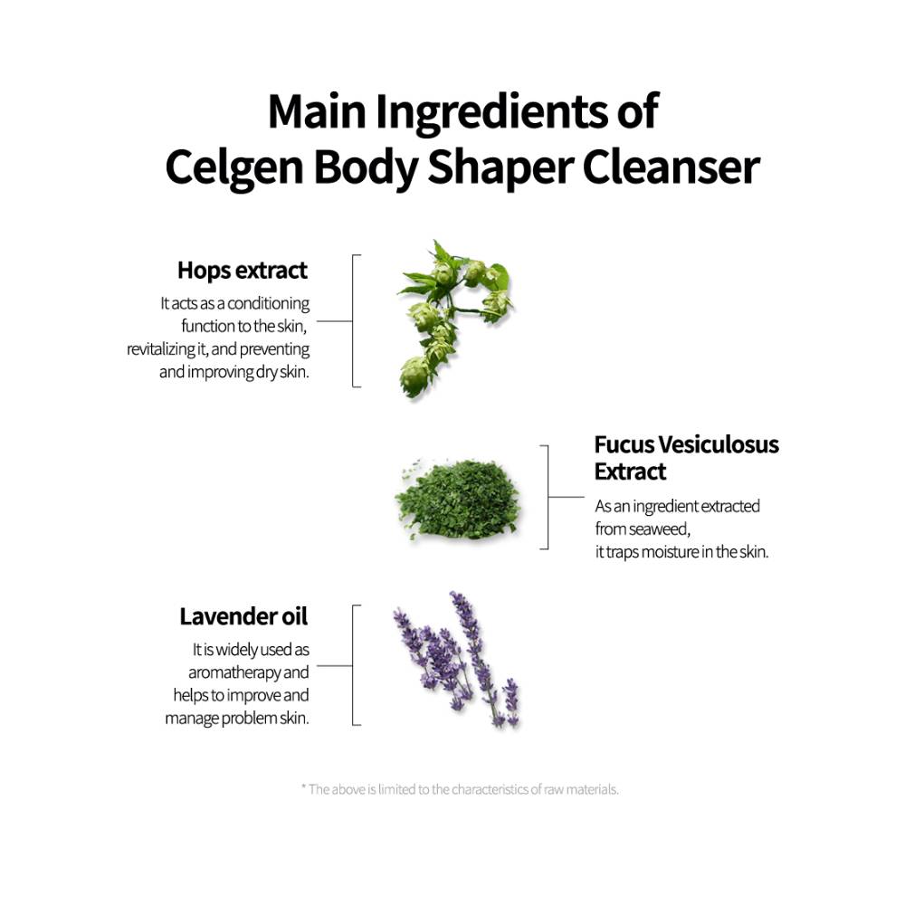 Celgen Body Shaper Cleanser 235g